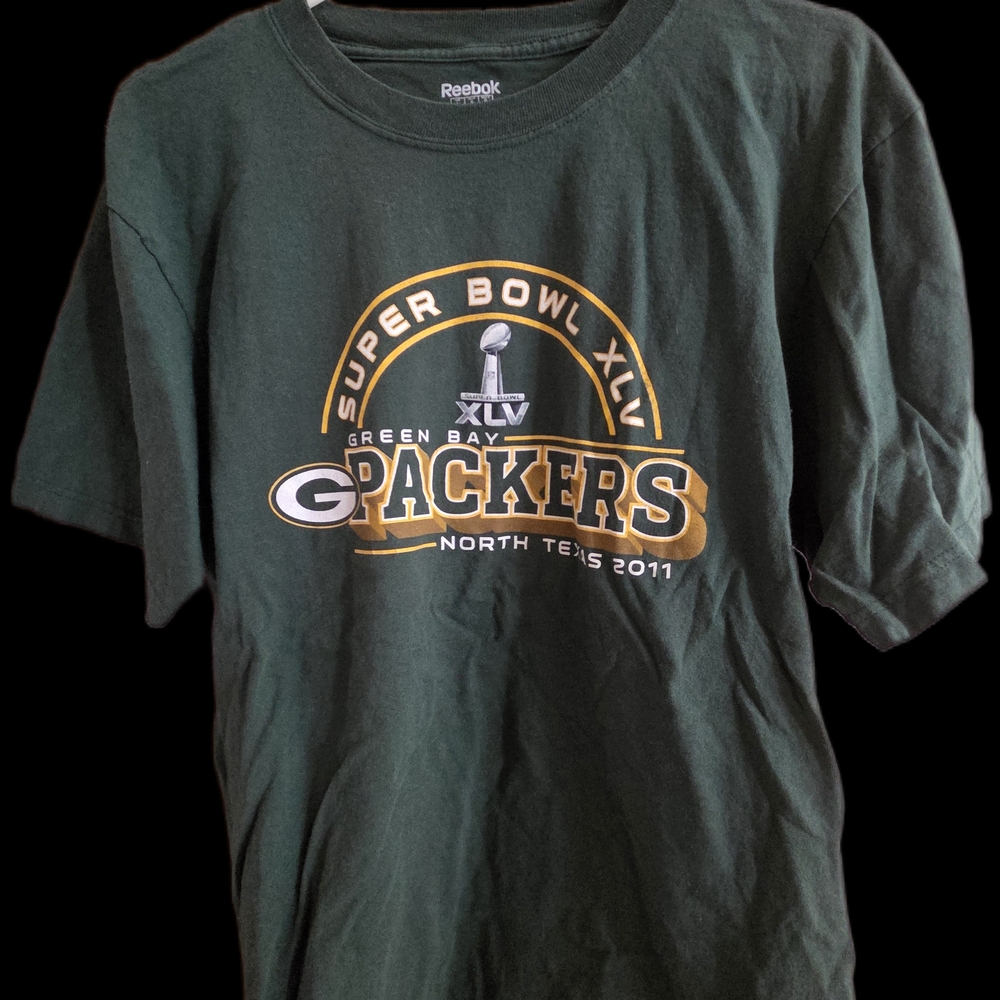 Reebok Green Bay Packers Super Bowl XLV T-Shirt